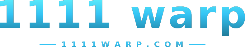 1111 warp logo